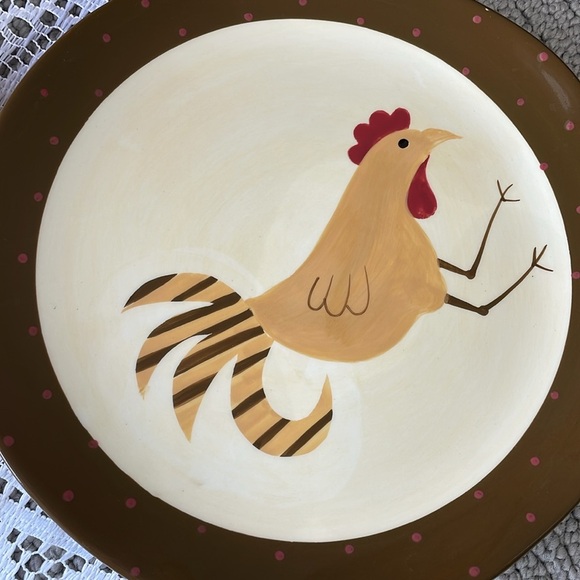 Worchester Roosters Plates - Picture 3 of 4